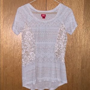 Day trip lace shirt